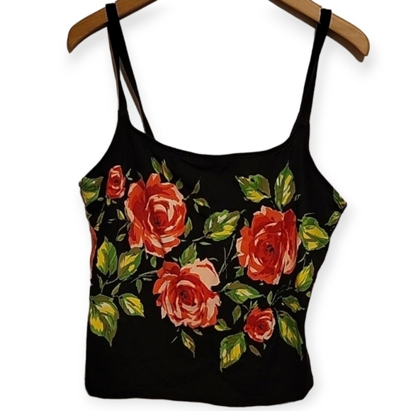 Cole Of California Other - Cole Floral Bathing Suit Top